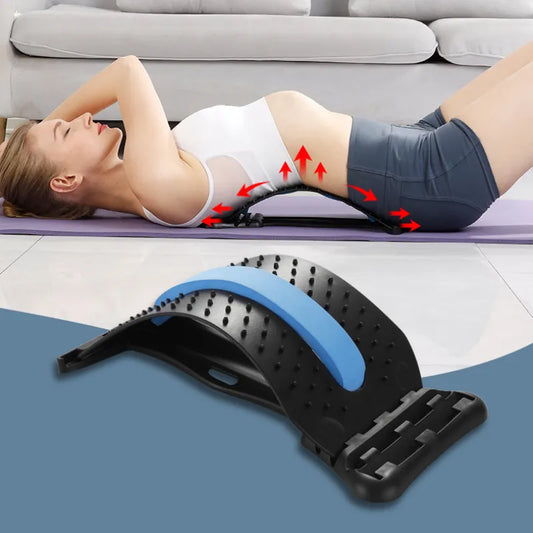 Multi-Level Back Stretcher and Lumbar Support